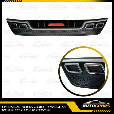 Hyundai Kona (2018 - 2022) Rear Diffuser Bodykit