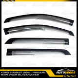 Ford Everest (2016 - 2022) Rain Visor 2 Tone