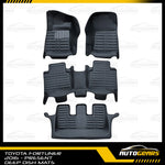 Toyota Fortuner (2016 - 2025) Deep Dish Mats / Matting