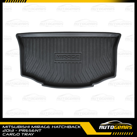 Mitsubishi Mirage Hatchback (2014 - 2025) Trunk Tray | Cargo Tray