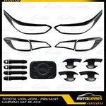 Toyota Vios (2019 - 2025) Matte Black Garnish Set