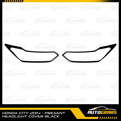 Honda City  (2017 - 2020) Head Light Cover Black