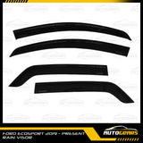 Ford Ecosport (2019 - 2022) Rain Visor with Logo