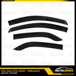 Kia Soluto (2019 - 2025) Rain Visor with Logo