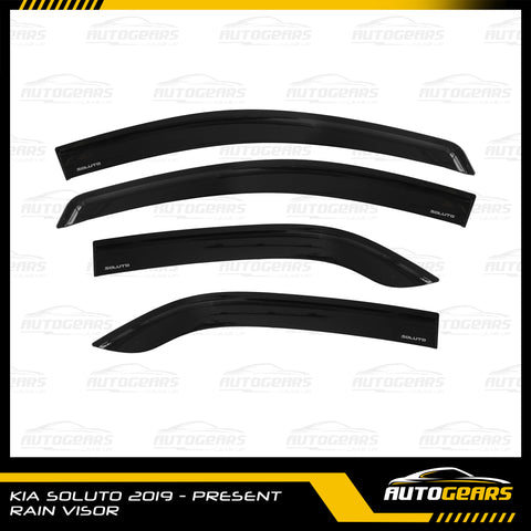 Kia Soluto (2019 - 2025) Rain Visor