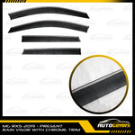 MG RX-5 (2019 - 2025) Rain Visor with Chrome Trim