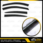 MG MG5 (2019 - 2025) Rain Visor with Chrome Trim