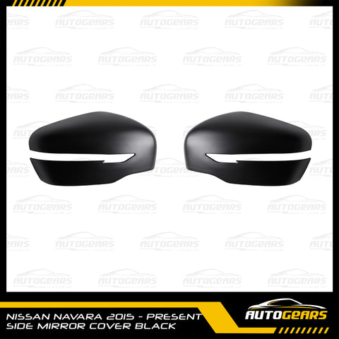 Nissan Navara (2015 - 2025) Side Mirror Cover Black